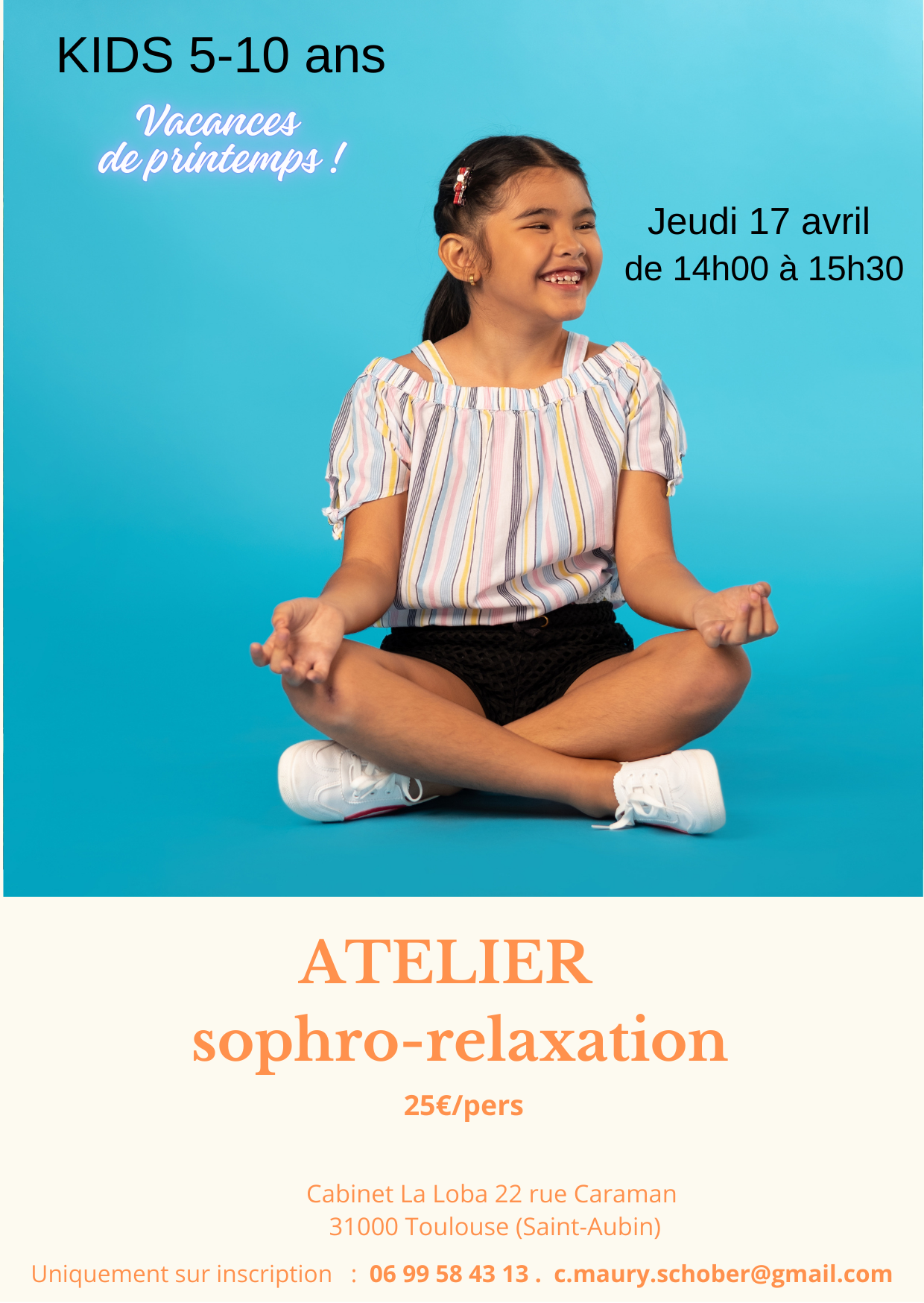 FLYER ATELIER KIDS (fille) - CHEMIN FAISANT - 2025